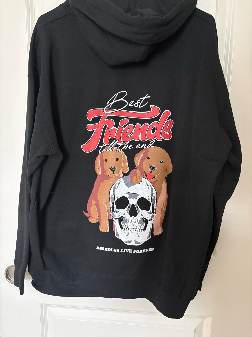 Assholes Live Forever ‘Best Friends’ Dog Hoodie